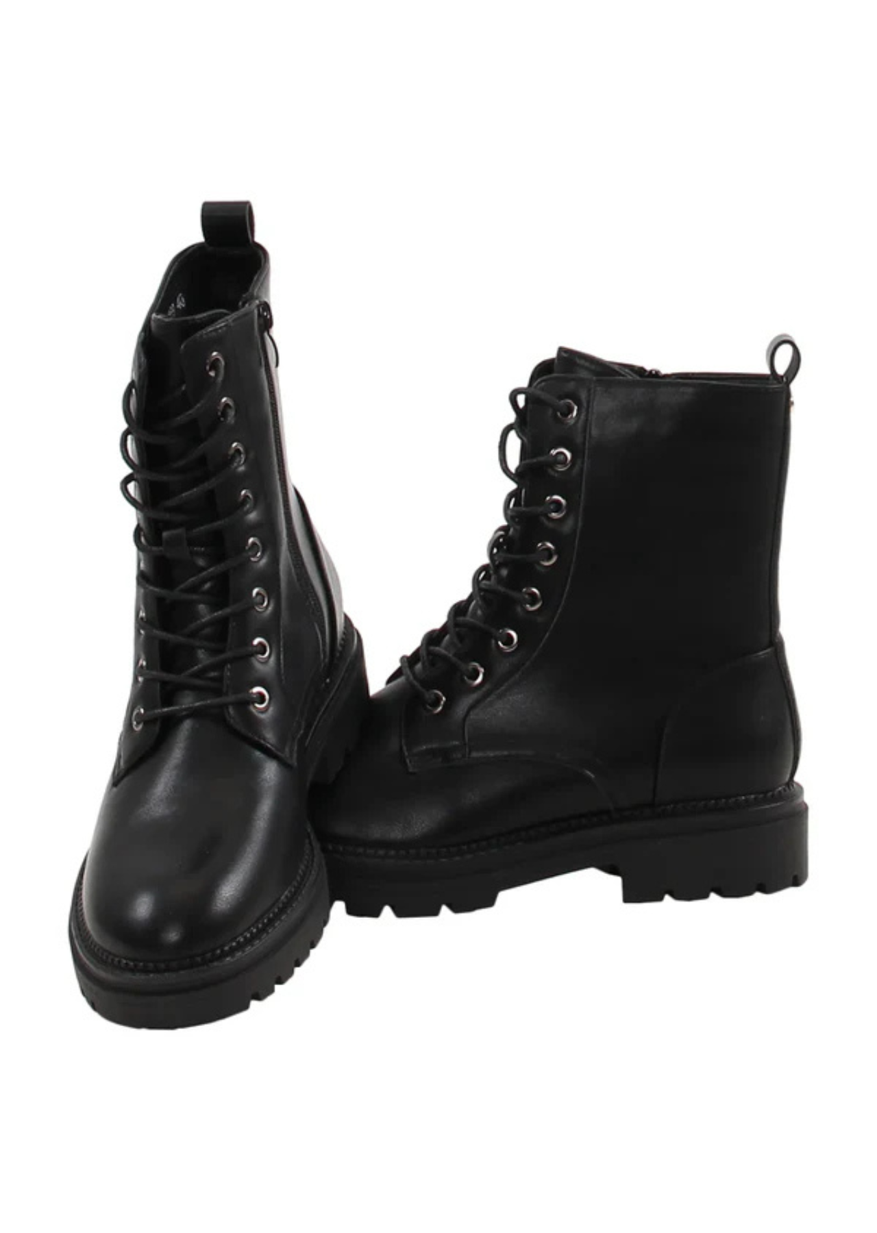 Mona Flat Boot (Black)