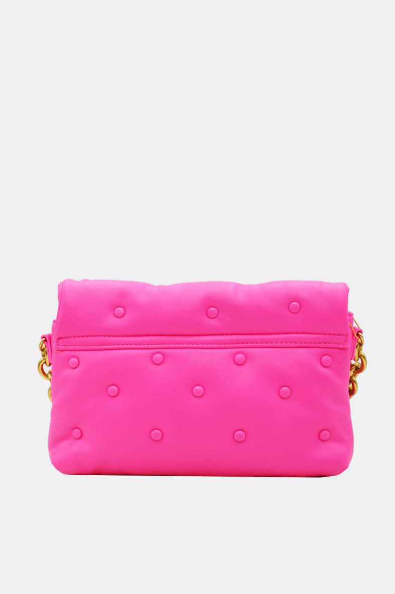Gloria Quilted Handbag (Rose Pink)
