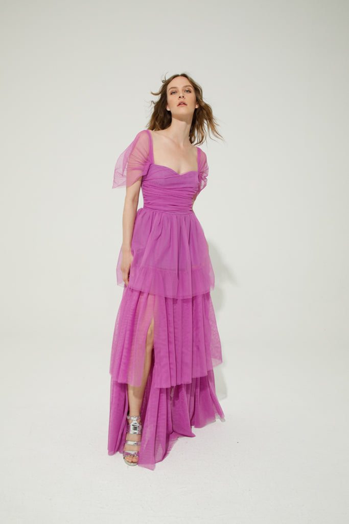 Hyacinth Long Dress (Orchid)