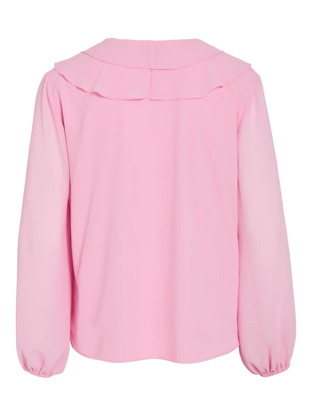 Diane Frill V-Neck Top (Bonbon)