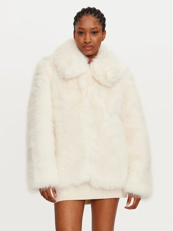 Rosie Faux Fur Jacket (Birch) | Love Cherish | Jacket Rosie Faux Fur Jacket (Birch) | Love Cherish | Jacket