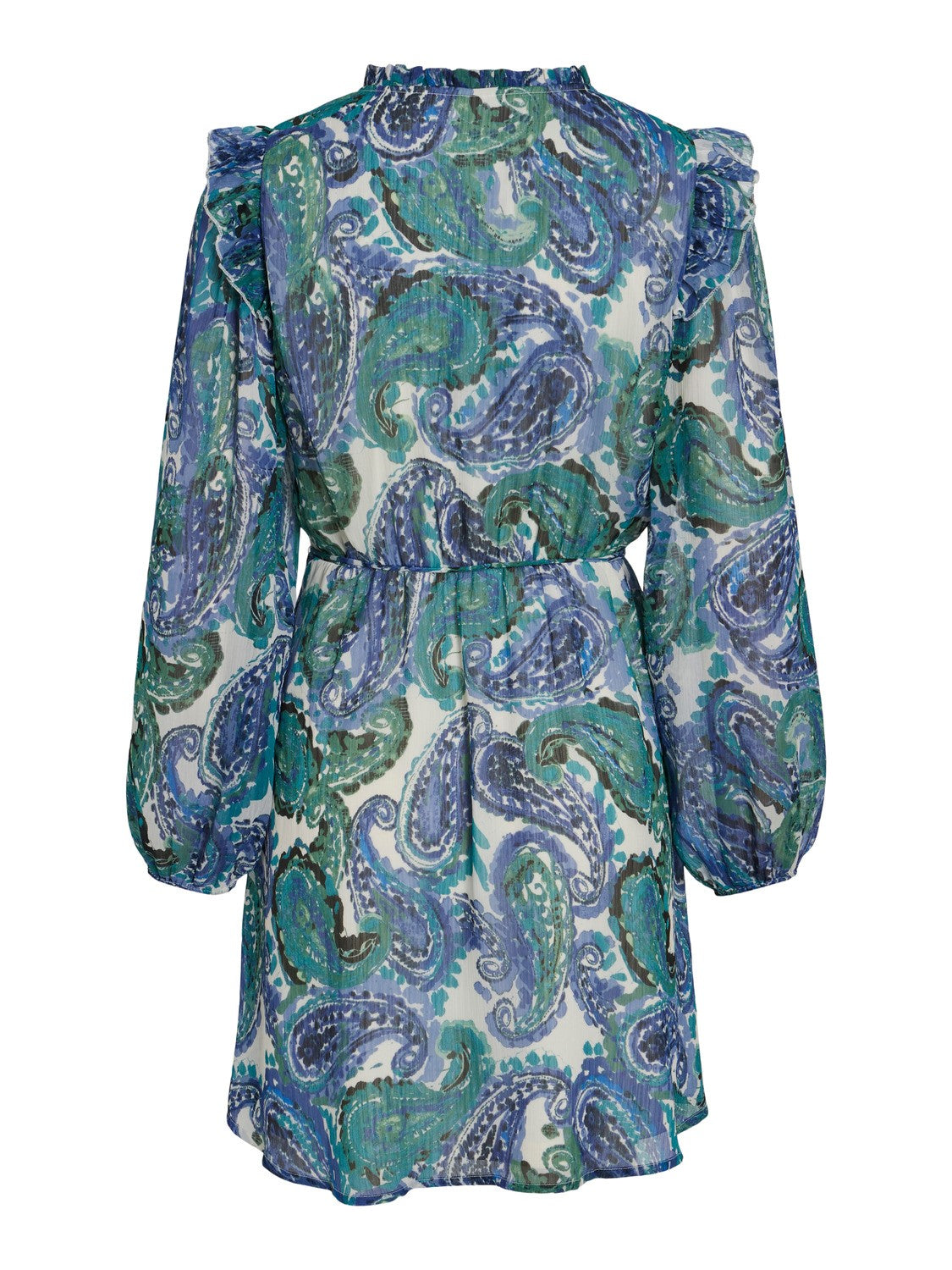 FALIA V-NECK DRESS (LAPIS BLUE)