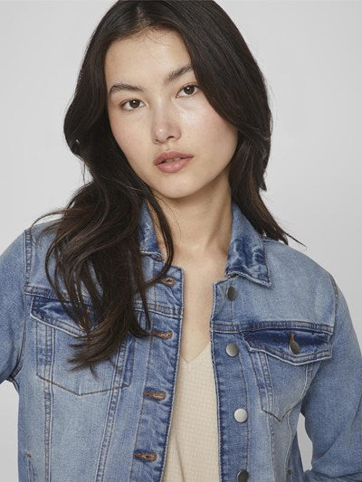 Shauna Denim Jacket (Light Blue)