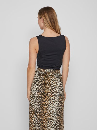 Kennza O-Neck Tank Top (Black)