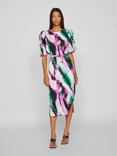 Avenna Midi Dress (Fern Green)