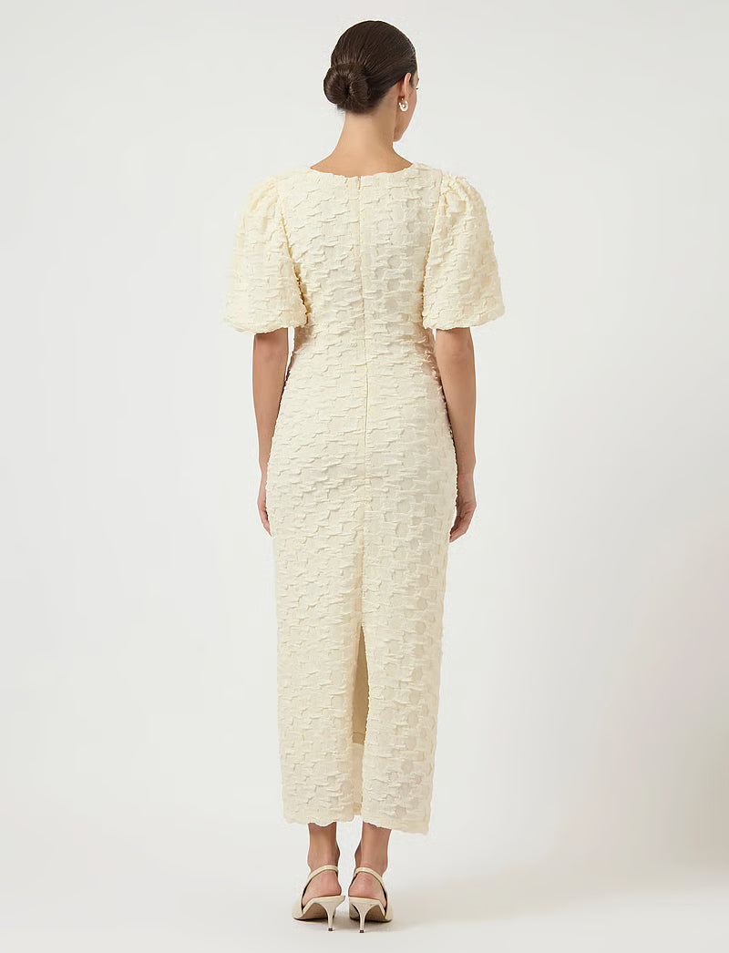 Yasmin Midi Dress (Gardenia)