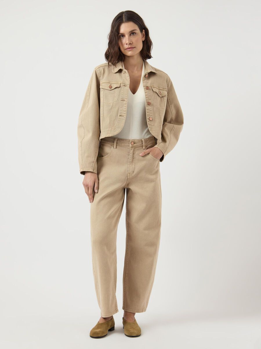 Layla Ankle Barrel Fit Jeans (Incense)