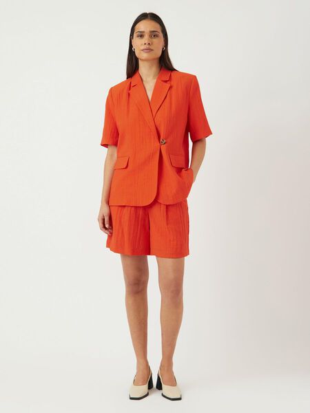 Weston High Waisted Shorts (Cherry Tomato)