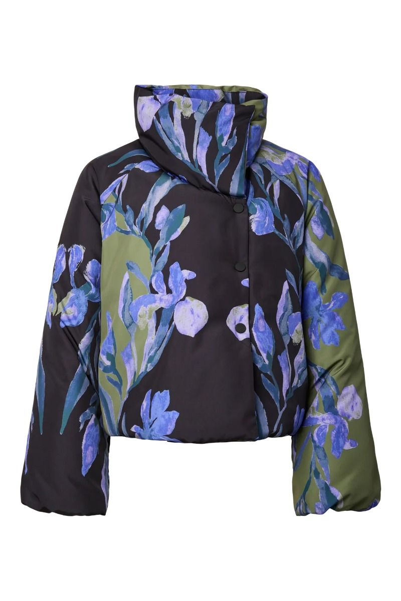 Sabine Padded Jacket (Black/Floral)