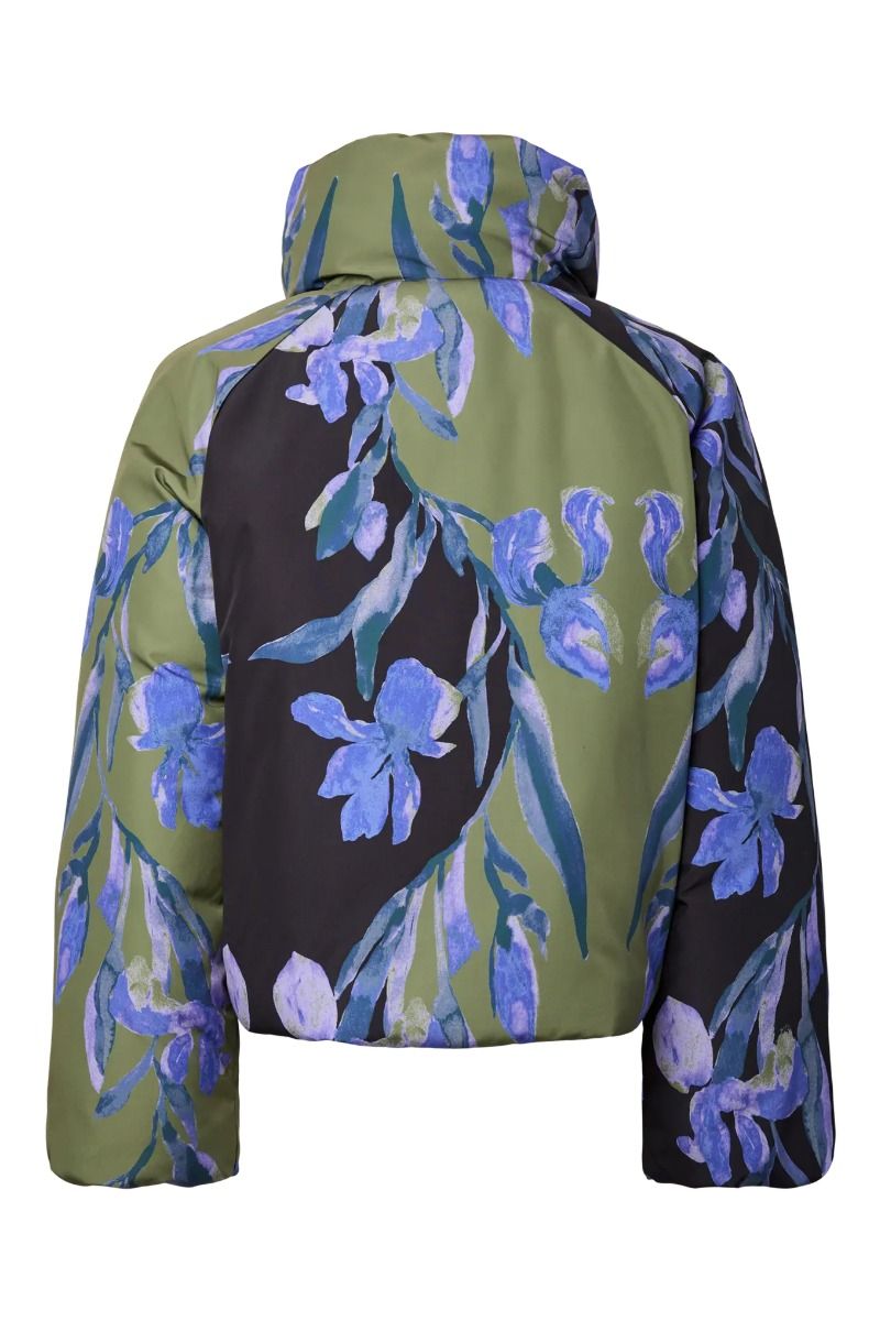 Sabine Padded Jacket (Black/Floral)