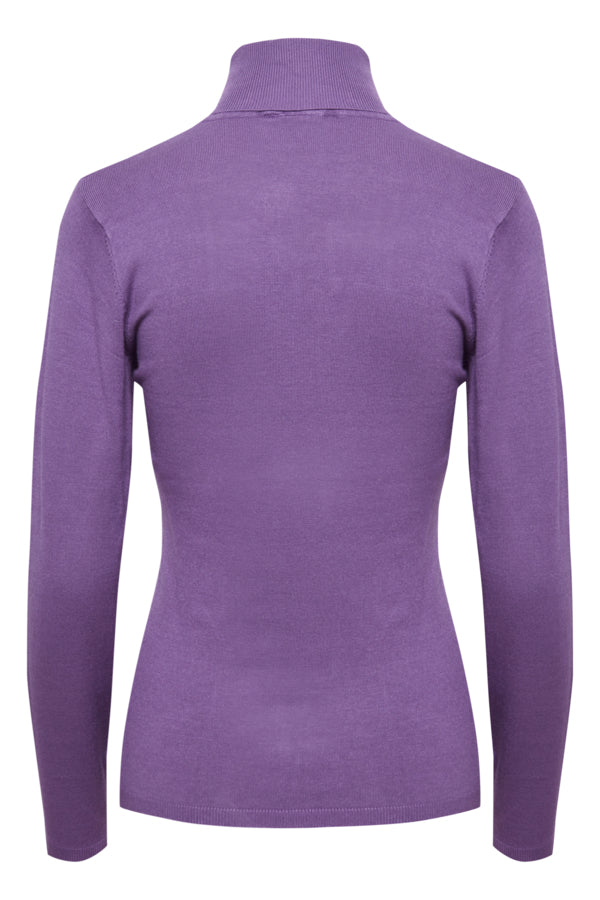 Janet Polo Neck (Loganberry)