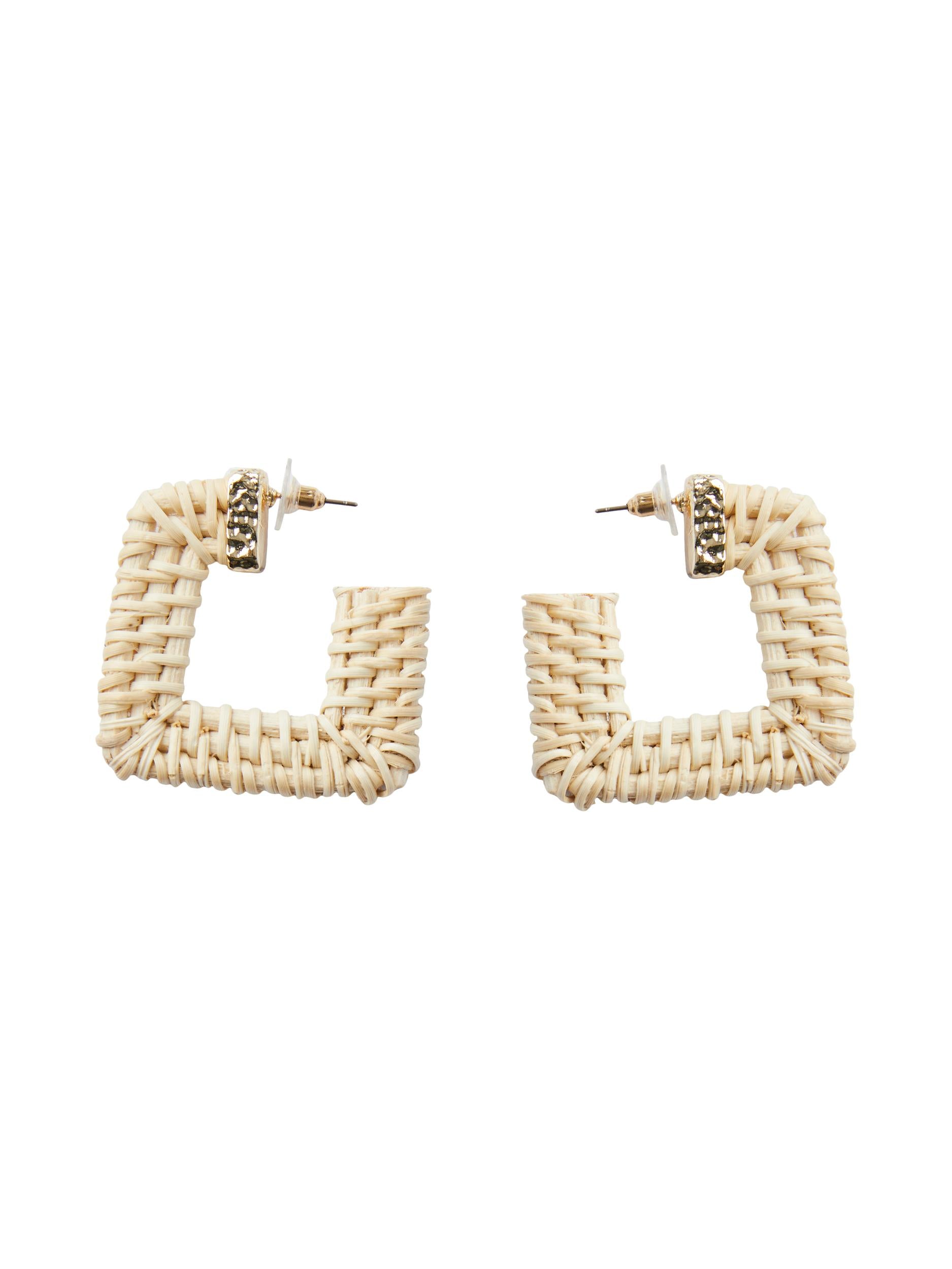 BERIT EARRINGS (SQUARE)