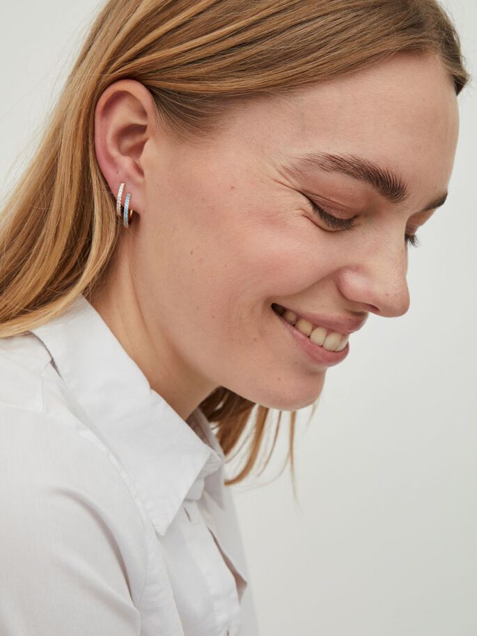 Bertina 2 pack Earrings (Blue)