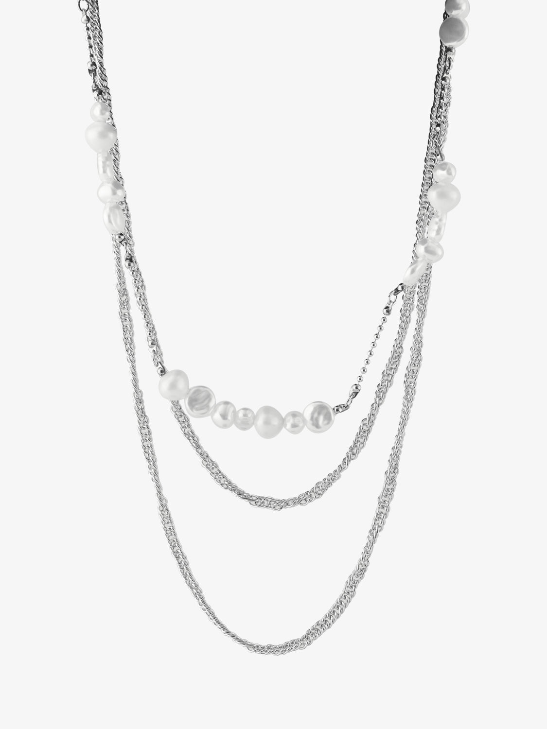 Hulis Combi Necklace (Silver)