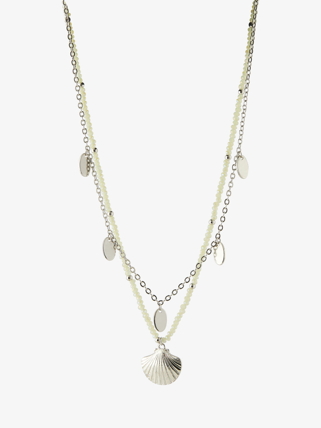 Silver Layered Necklace