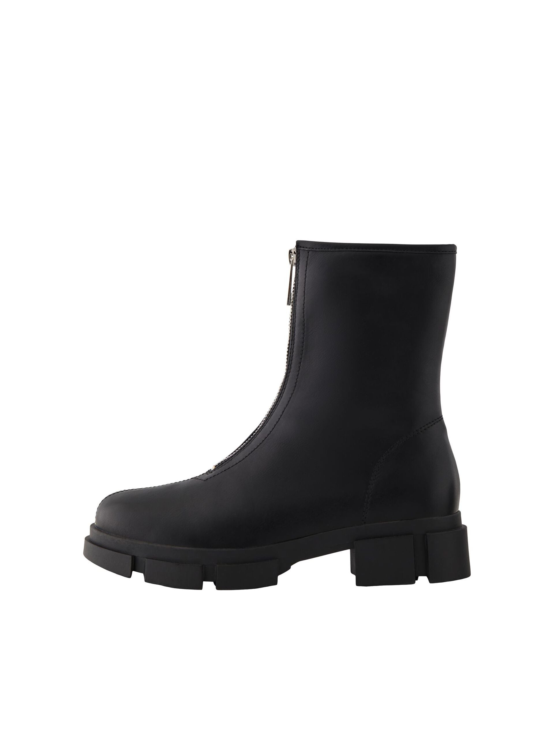 Oranda Zipper Boot (Black)