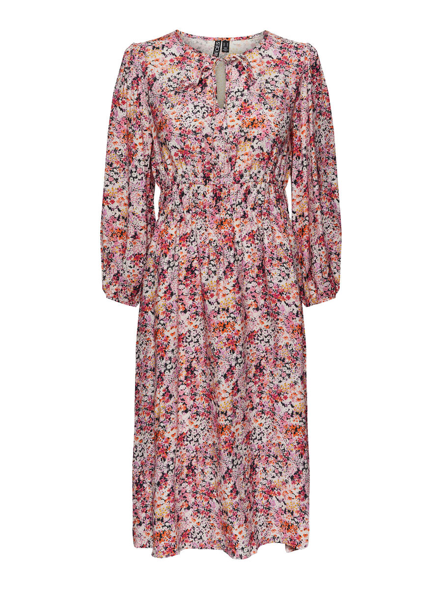 BRUNA MIDI DRESS (VIOLET FLOWER)