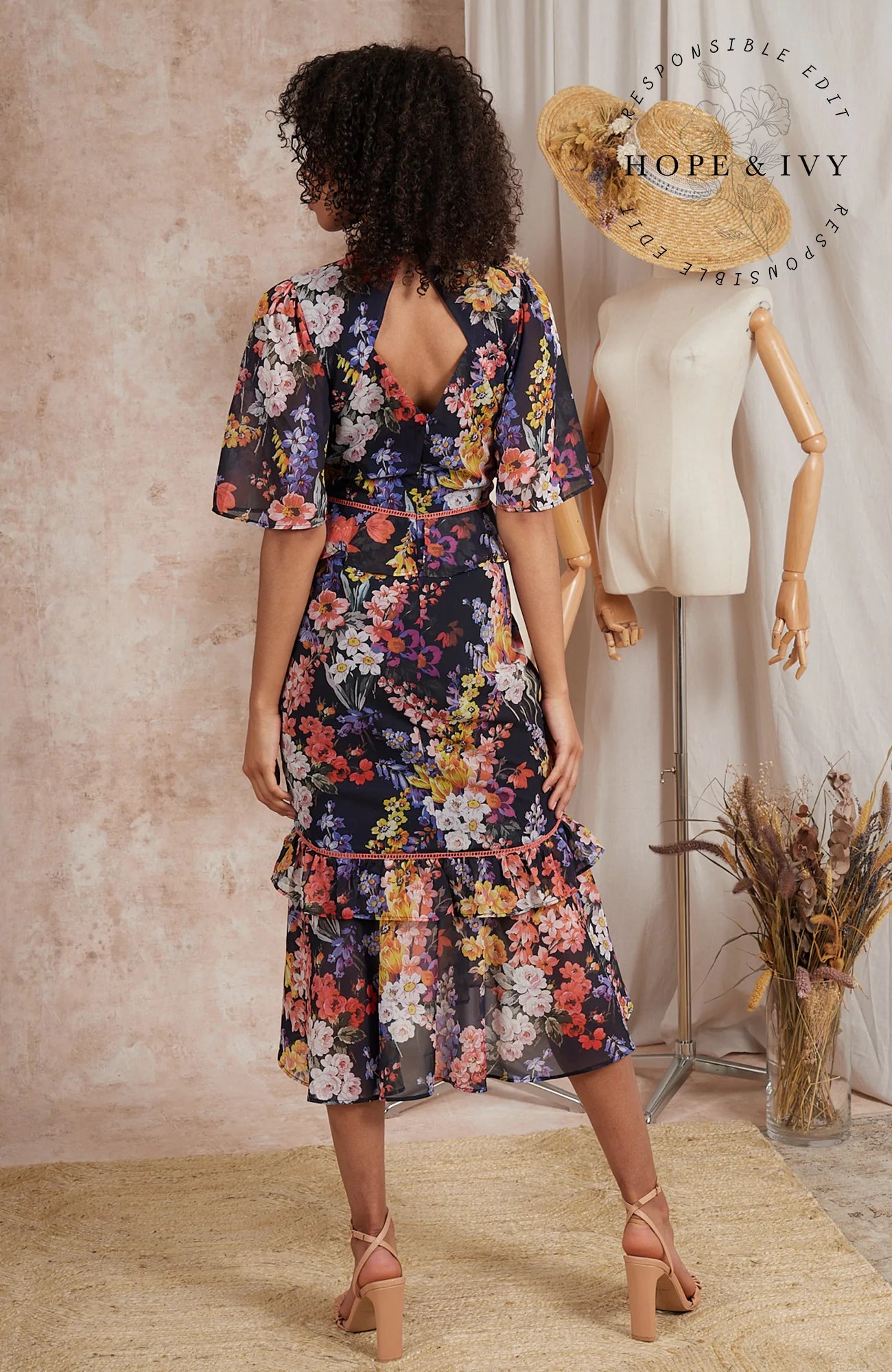 The Frima Midi Tea Dress