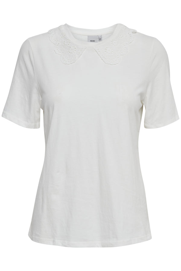 Lace Collar T-shirt