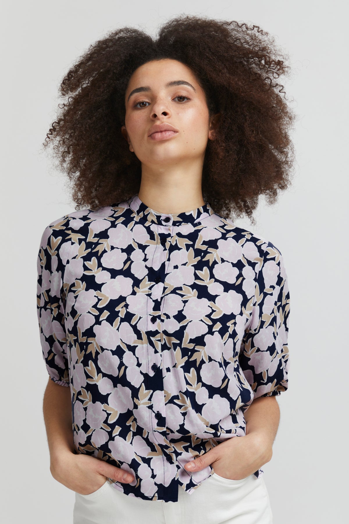 Cefalu Shirt (Lavender Fog)