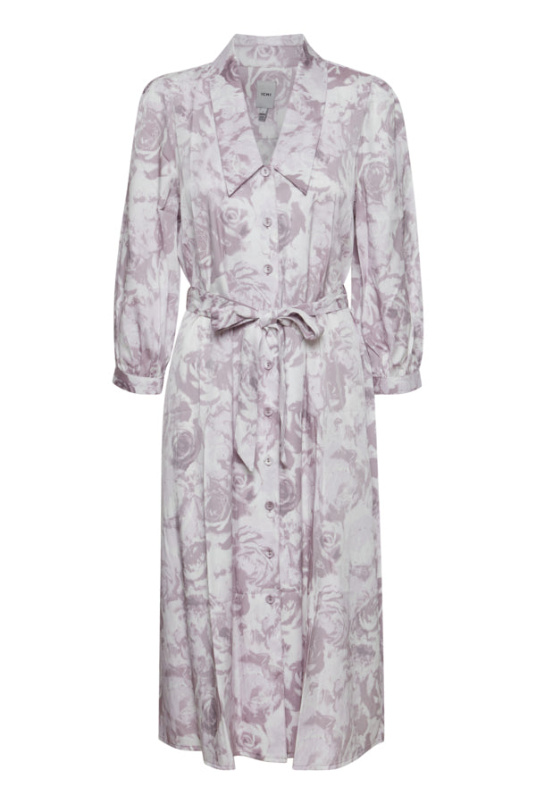 Sada Midi Dress (Lavender Fog)