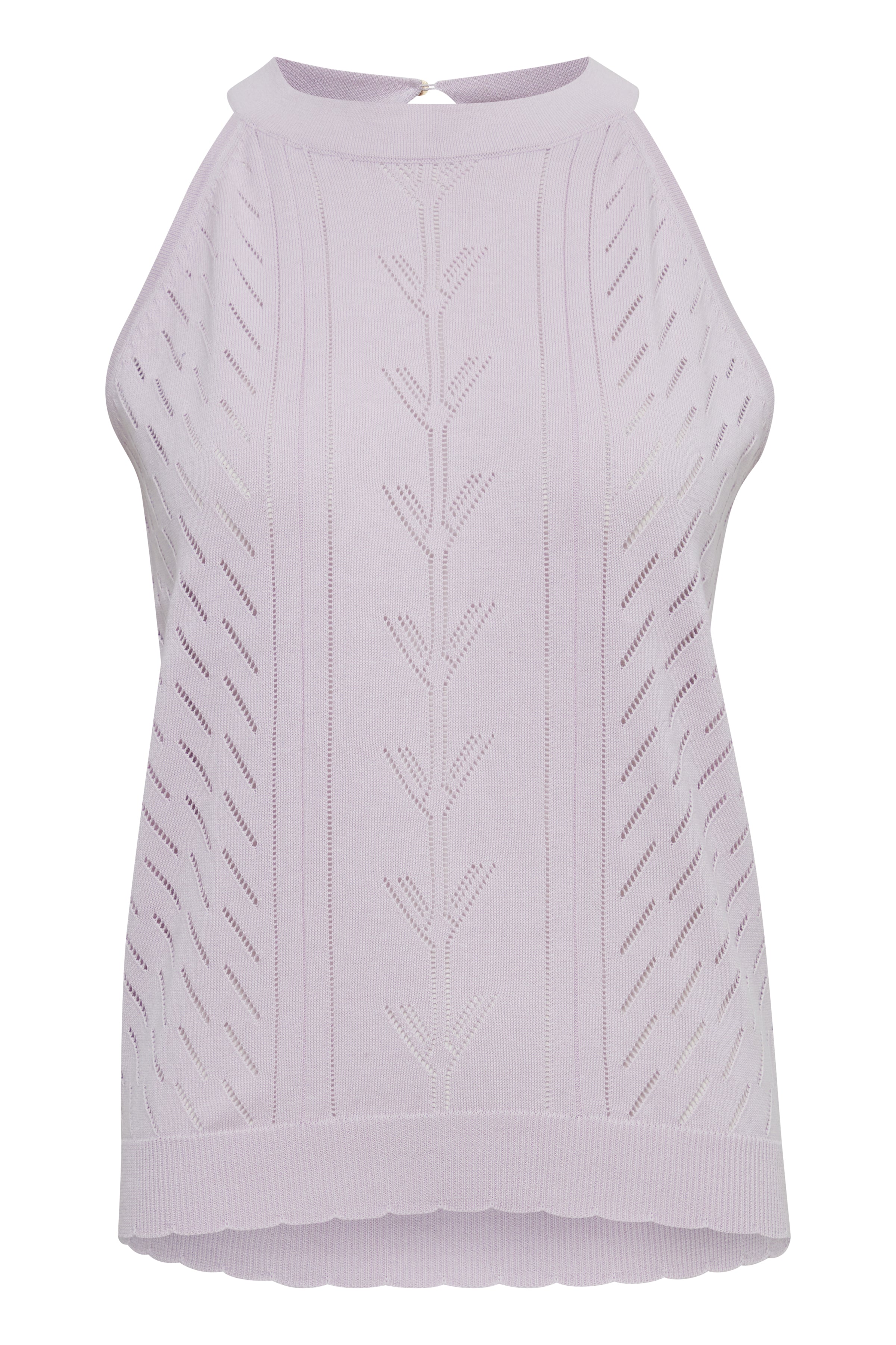 Perri Knitted Top (Lavender Fog)