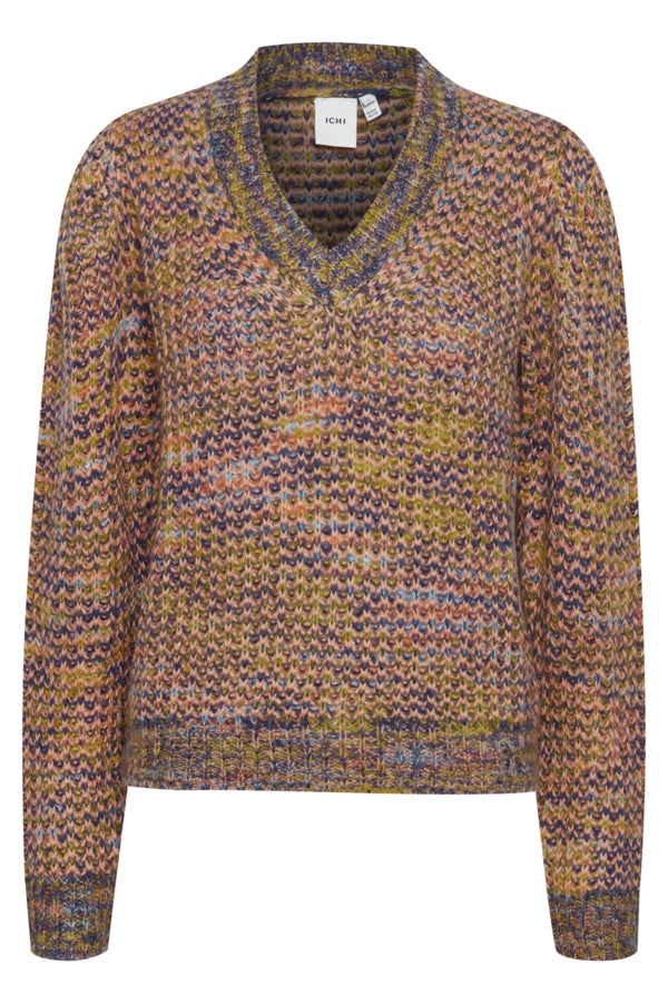 Elani Knit Jumper (Ash Rose Multicolor)