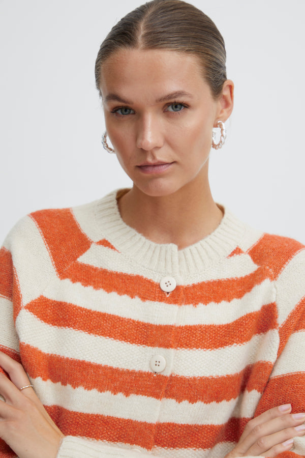 Voke Cardigan (Sandshell)