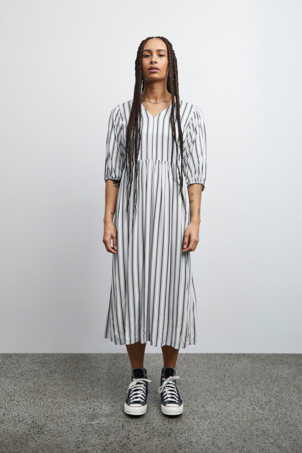 Earo Midi Dress (Cloud Dancer)
