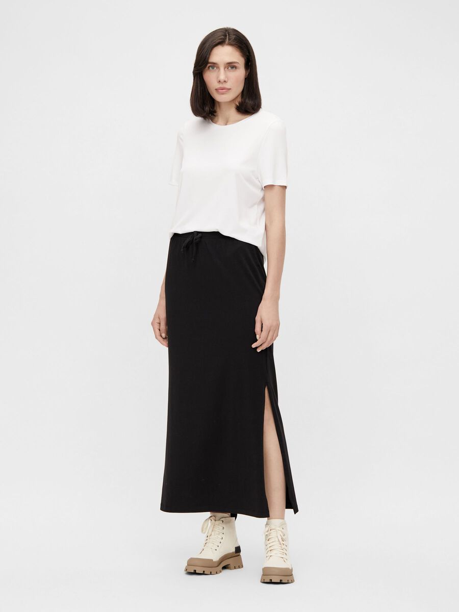 Hannah Maxi Skirt (Black)