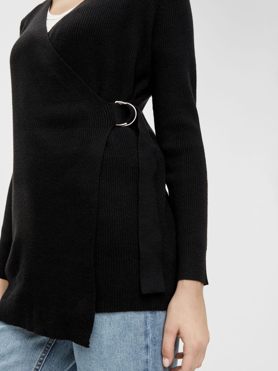 Fae Knit Cardigan (Black)