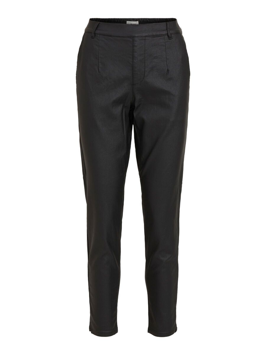 Lisa Coated Pants (Black)