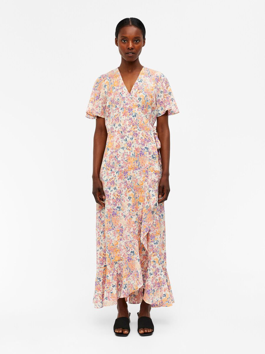 Papaya Wrap Dress (Multi)