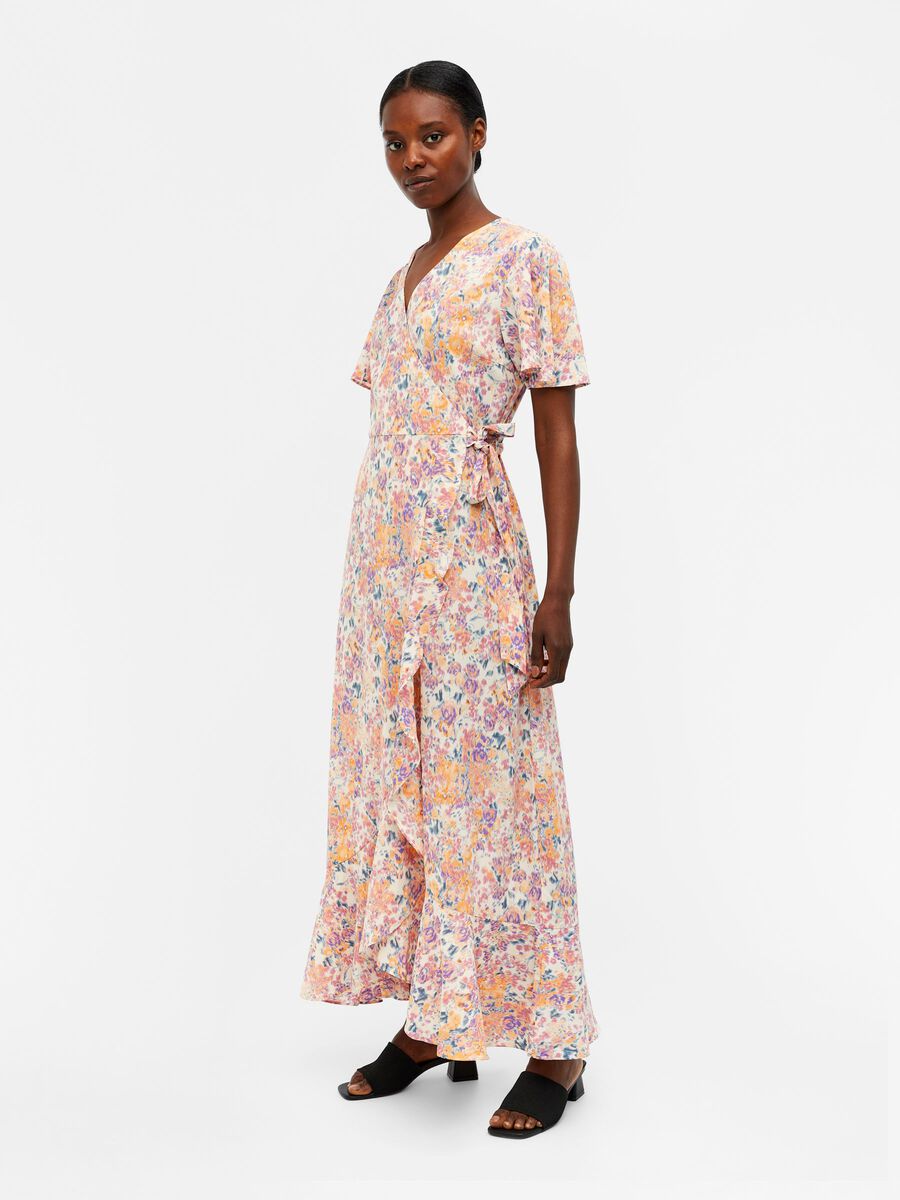 Papaya Wrap Dress (Multi)