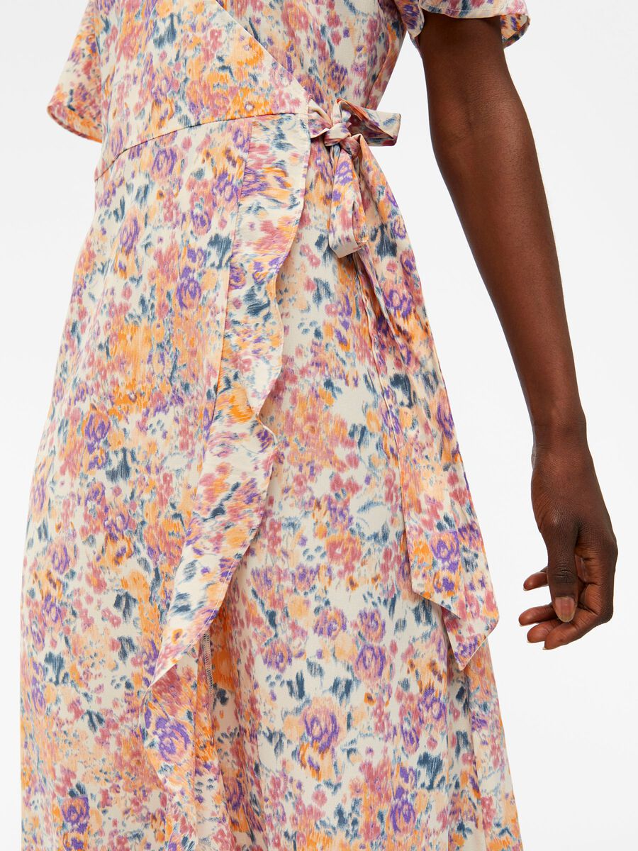 Papaya Wrap Dress (Multi)