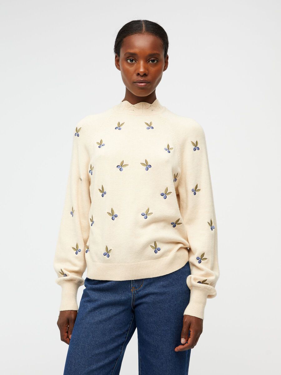 Lanna Knit Jumper (Sandshell Melange)