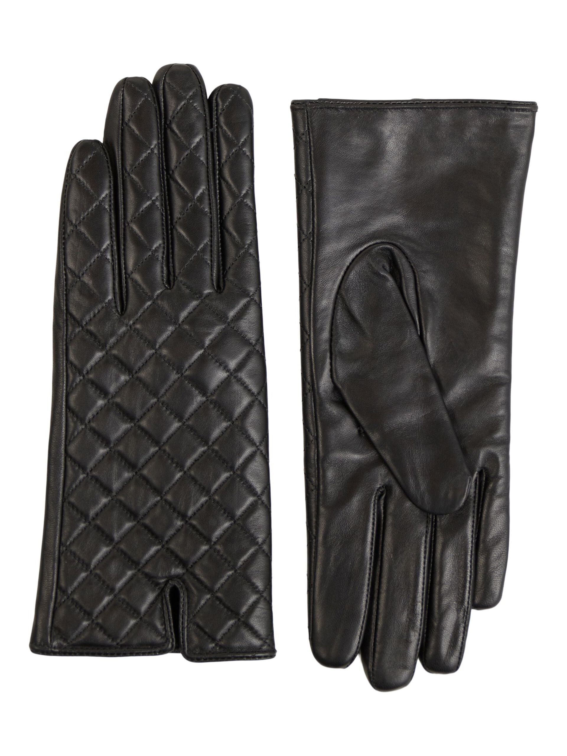 Cammi Quilted Leather Gloves