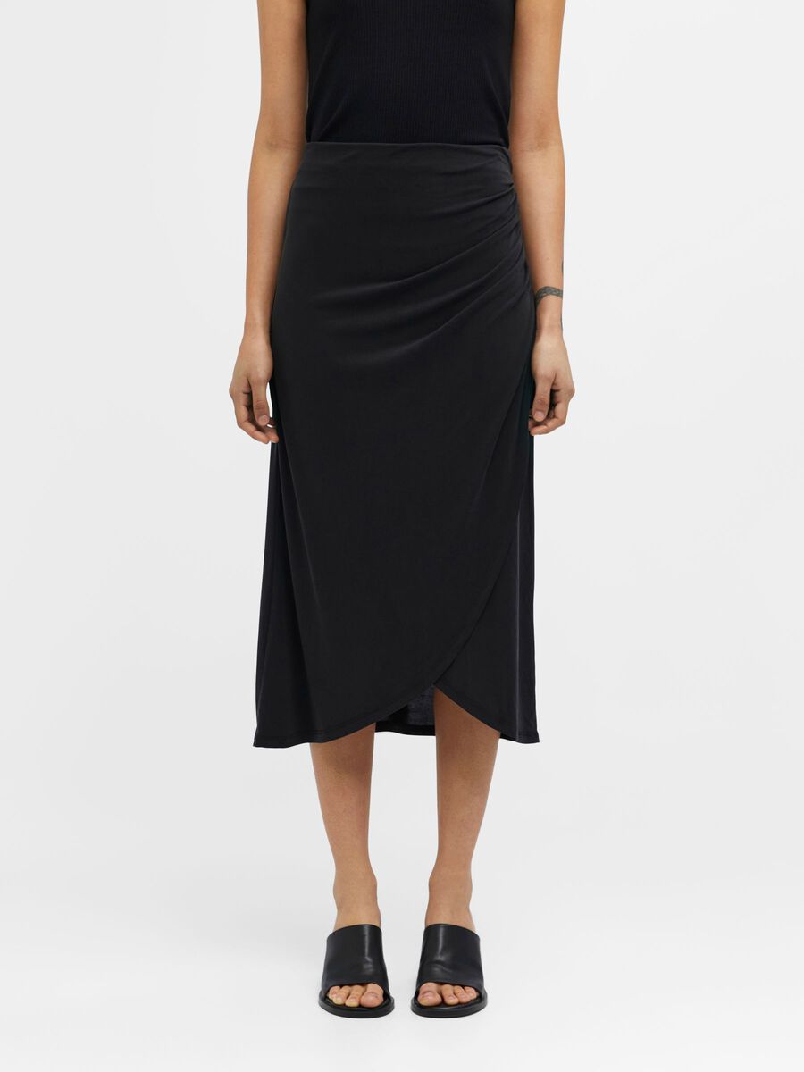 JANE MIDI SKIRT (BLACK)