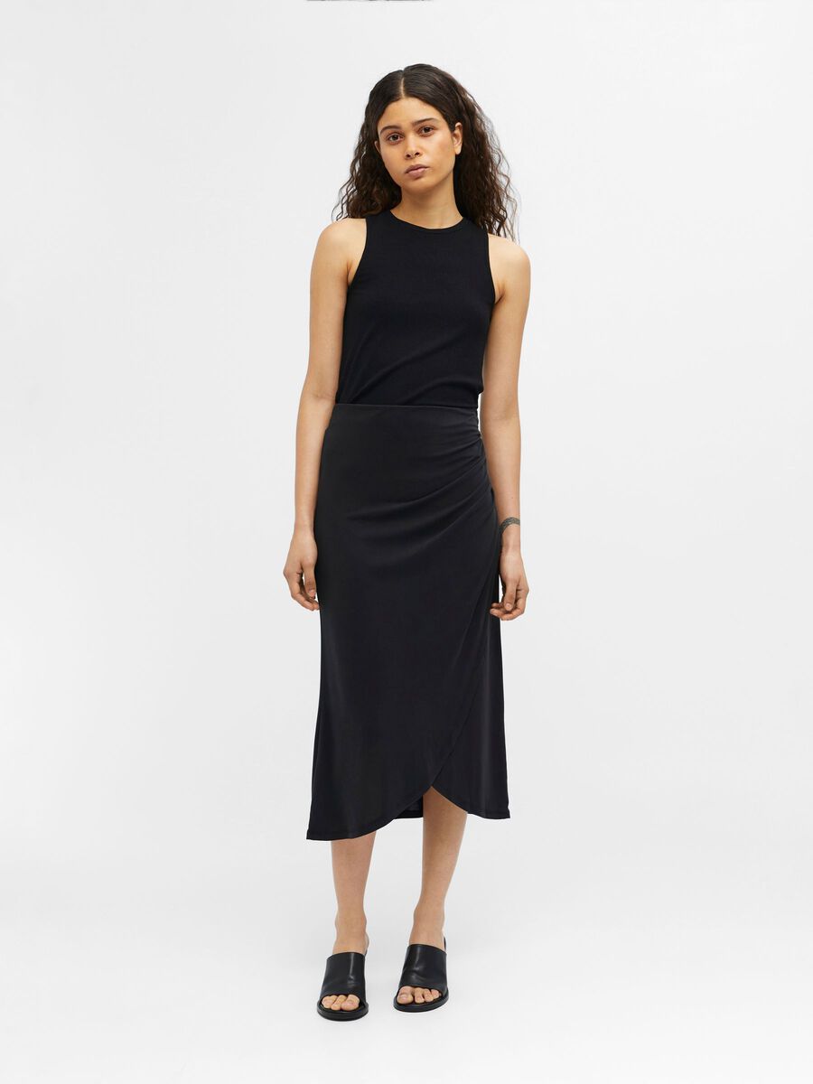 JANE MIDI SKIRT (BLACK)