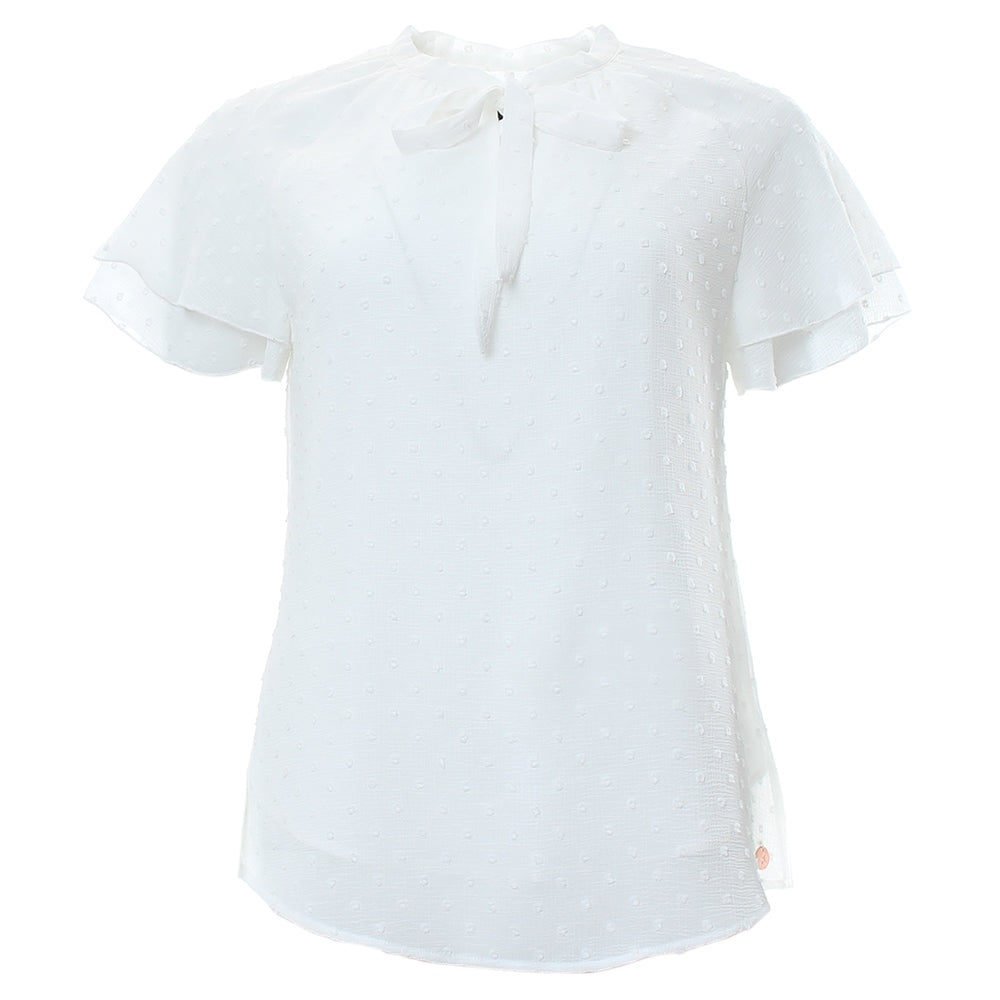 Francesca Top (Optic White)