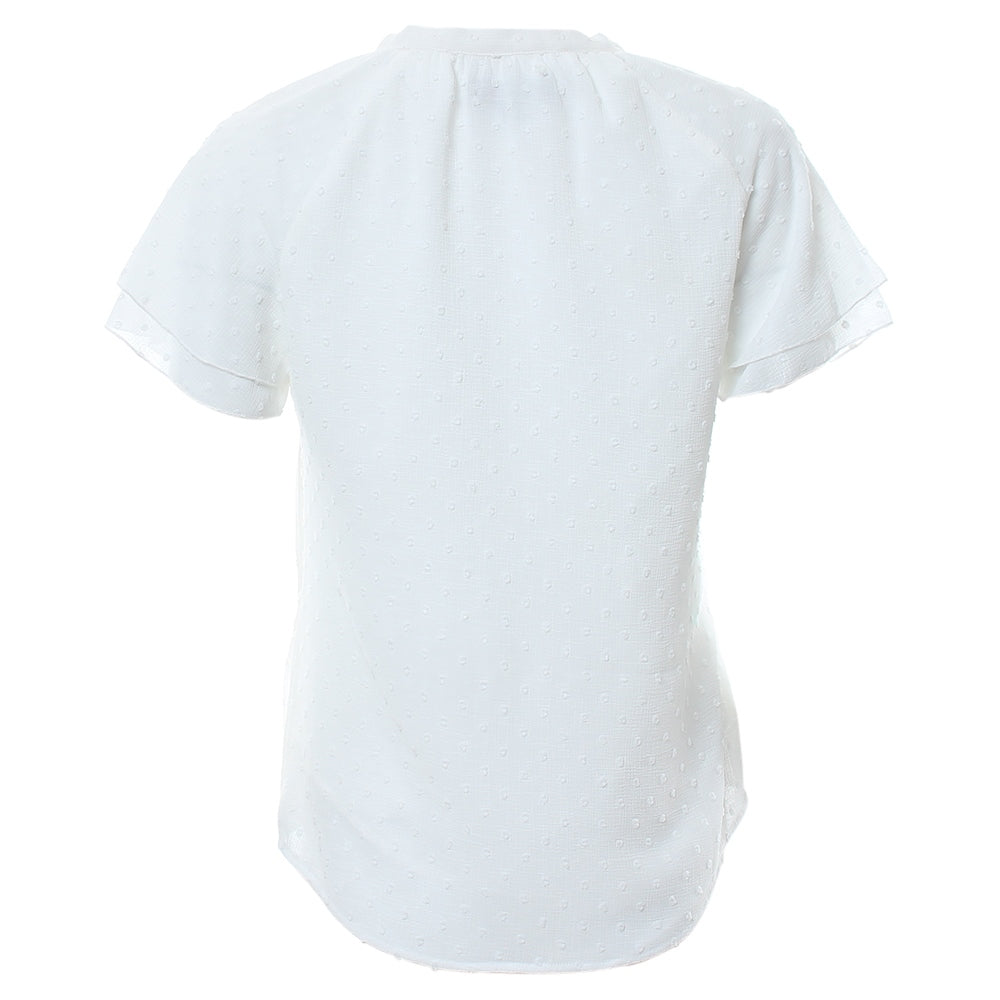 Francesca Top (Optic White)