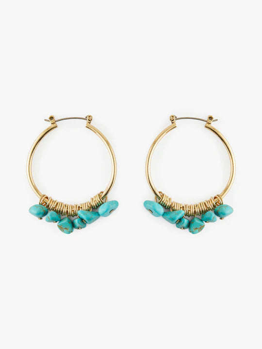 Viony Hoop Earrings (Gold)