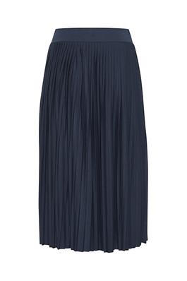 Wimsy Pleated Midi Skirt (Total Eclipse)