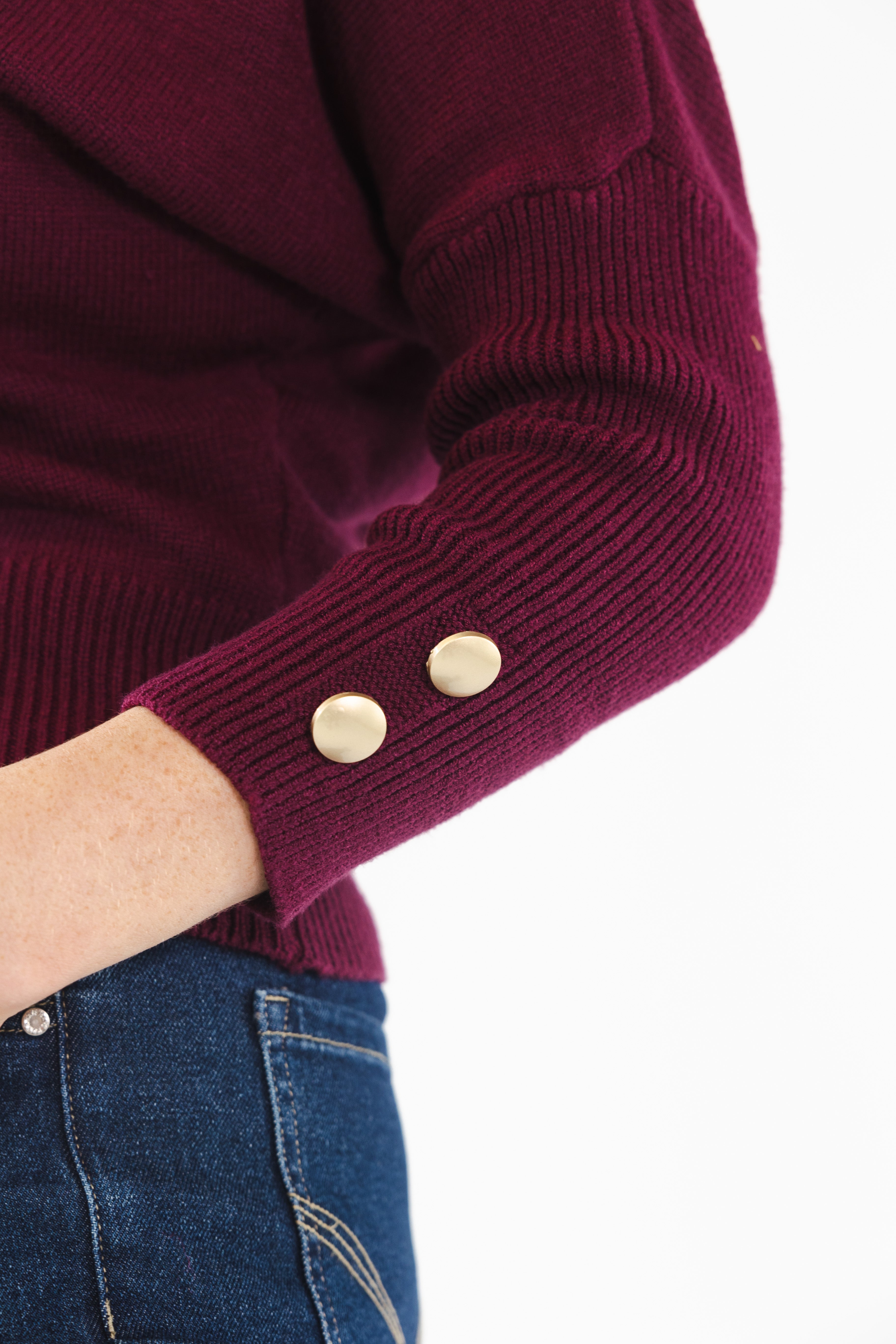 Willow Jumper (Burgundy)