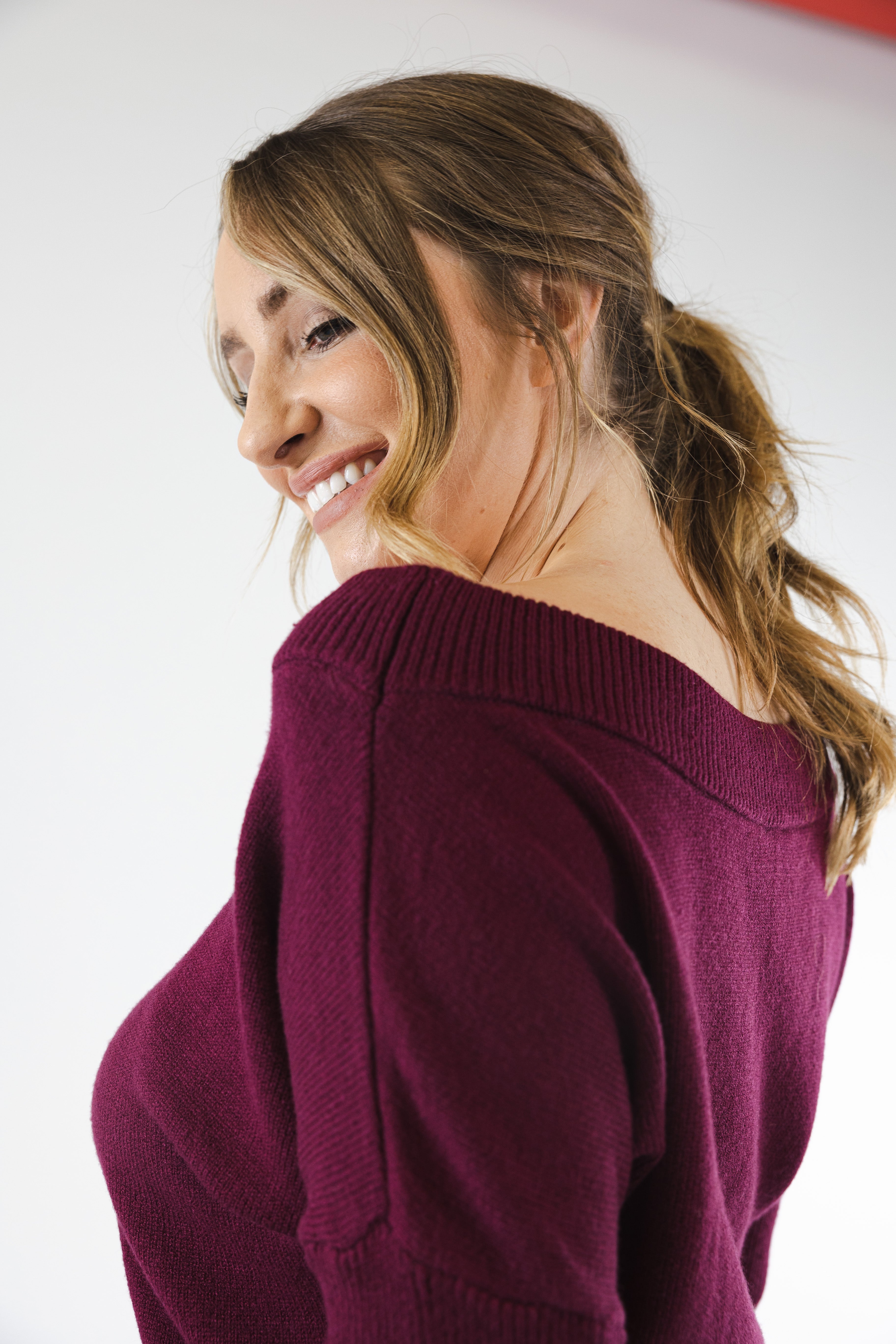 Willow Jumper (Burgundy)
