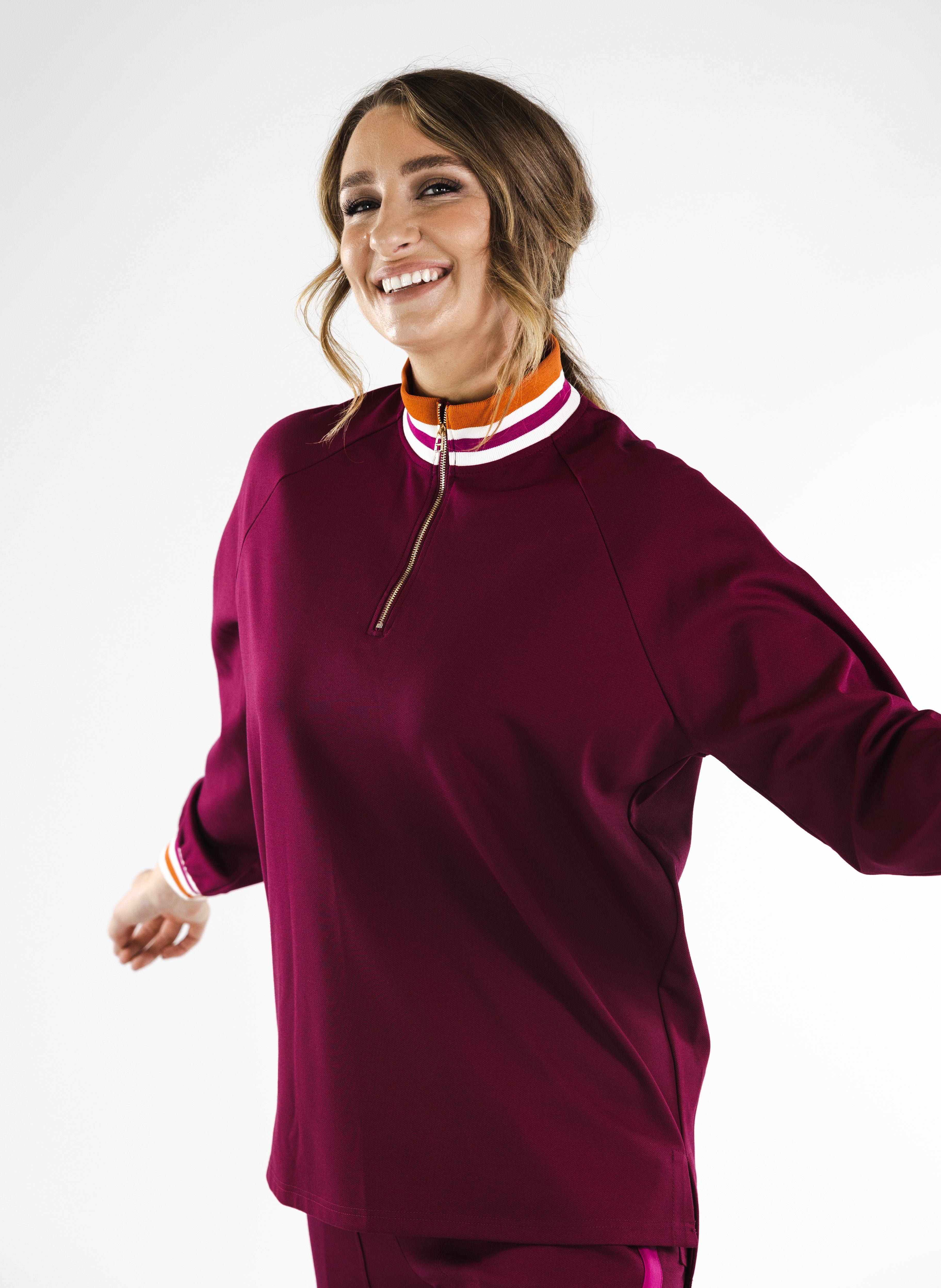 Autumn Sweater (Burgundy)