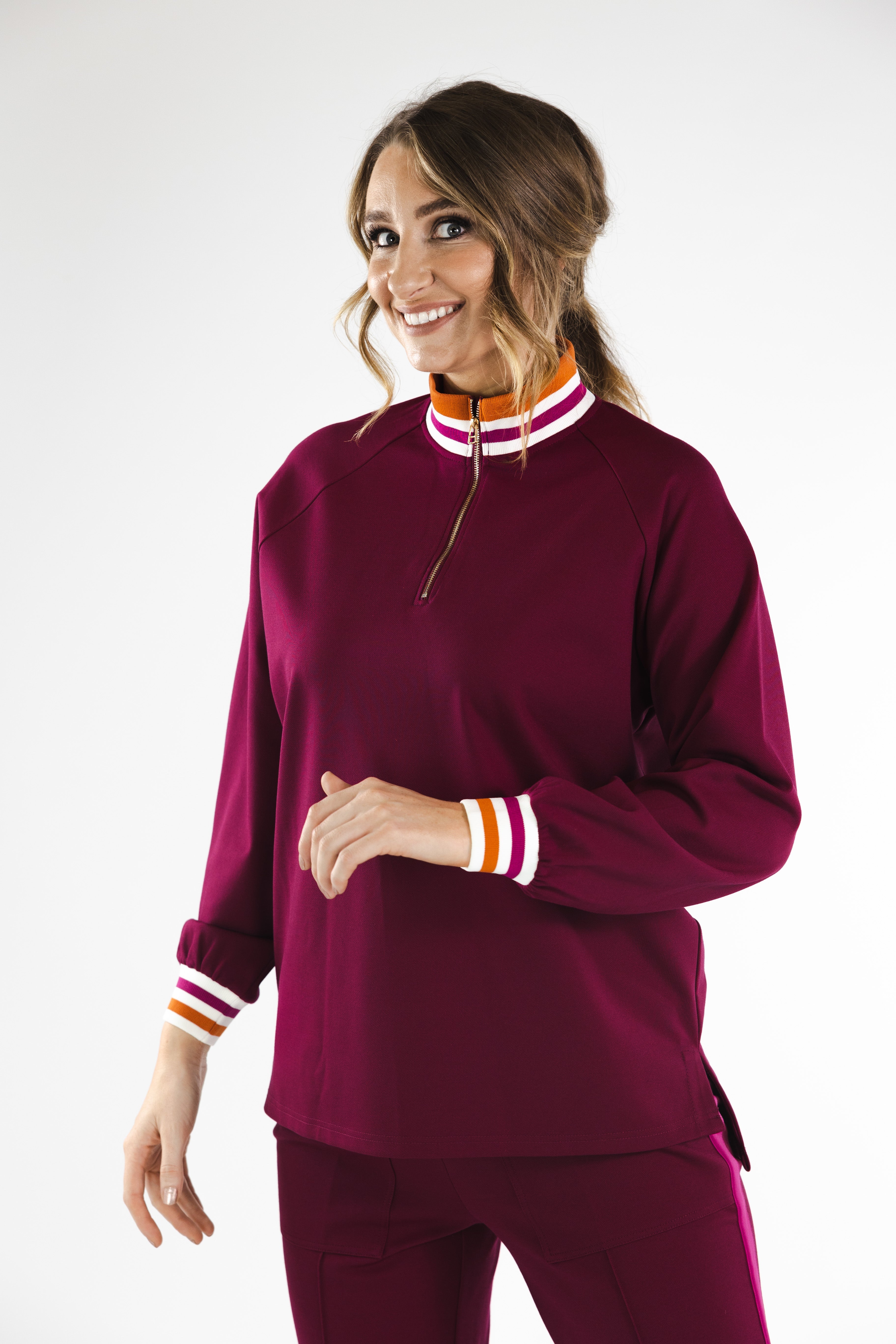 Autumn Sweater (Burgundy)