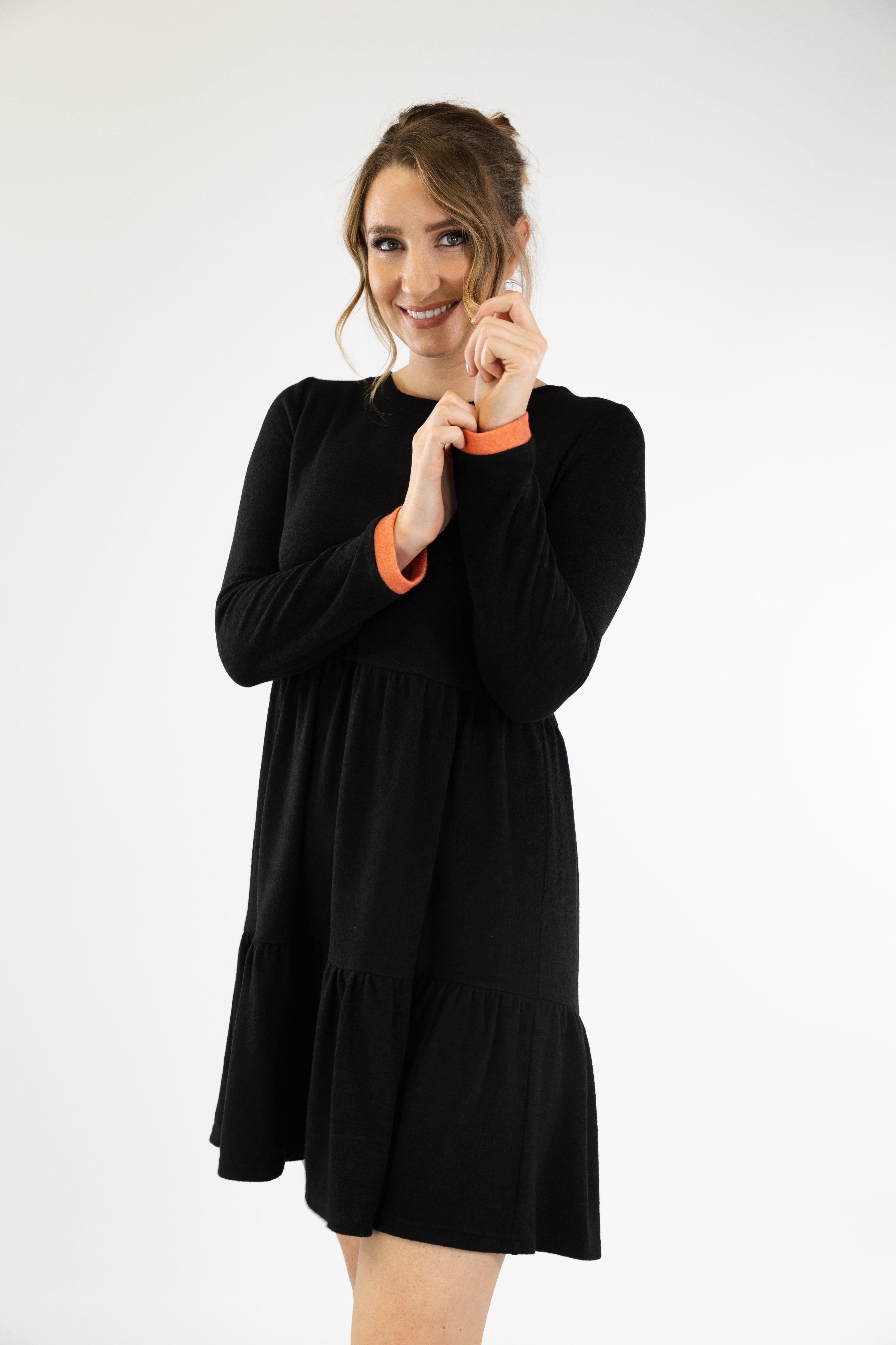 Ivy Dress (Black) | Oh Molly