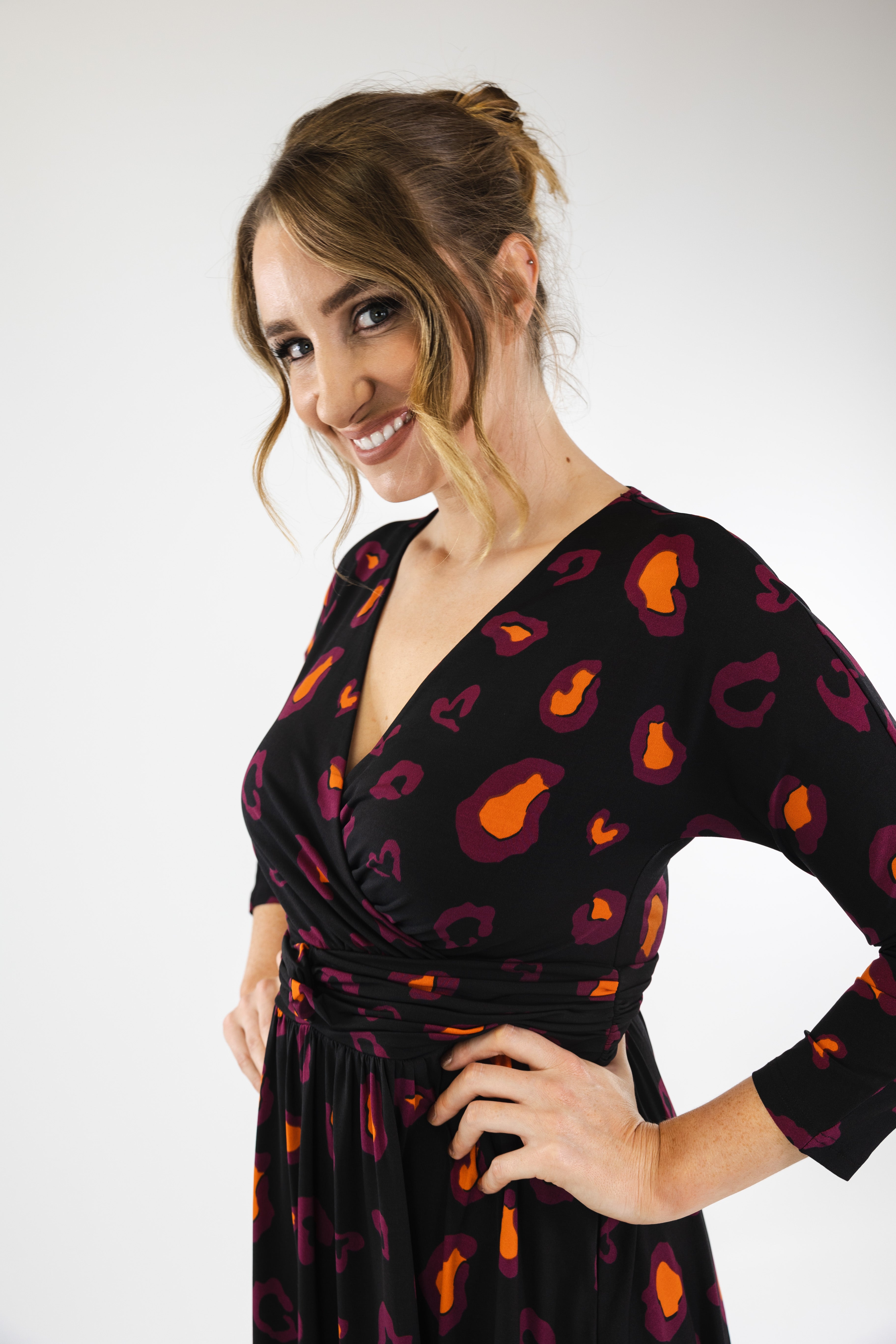 Luna Jersey Dress (Print)