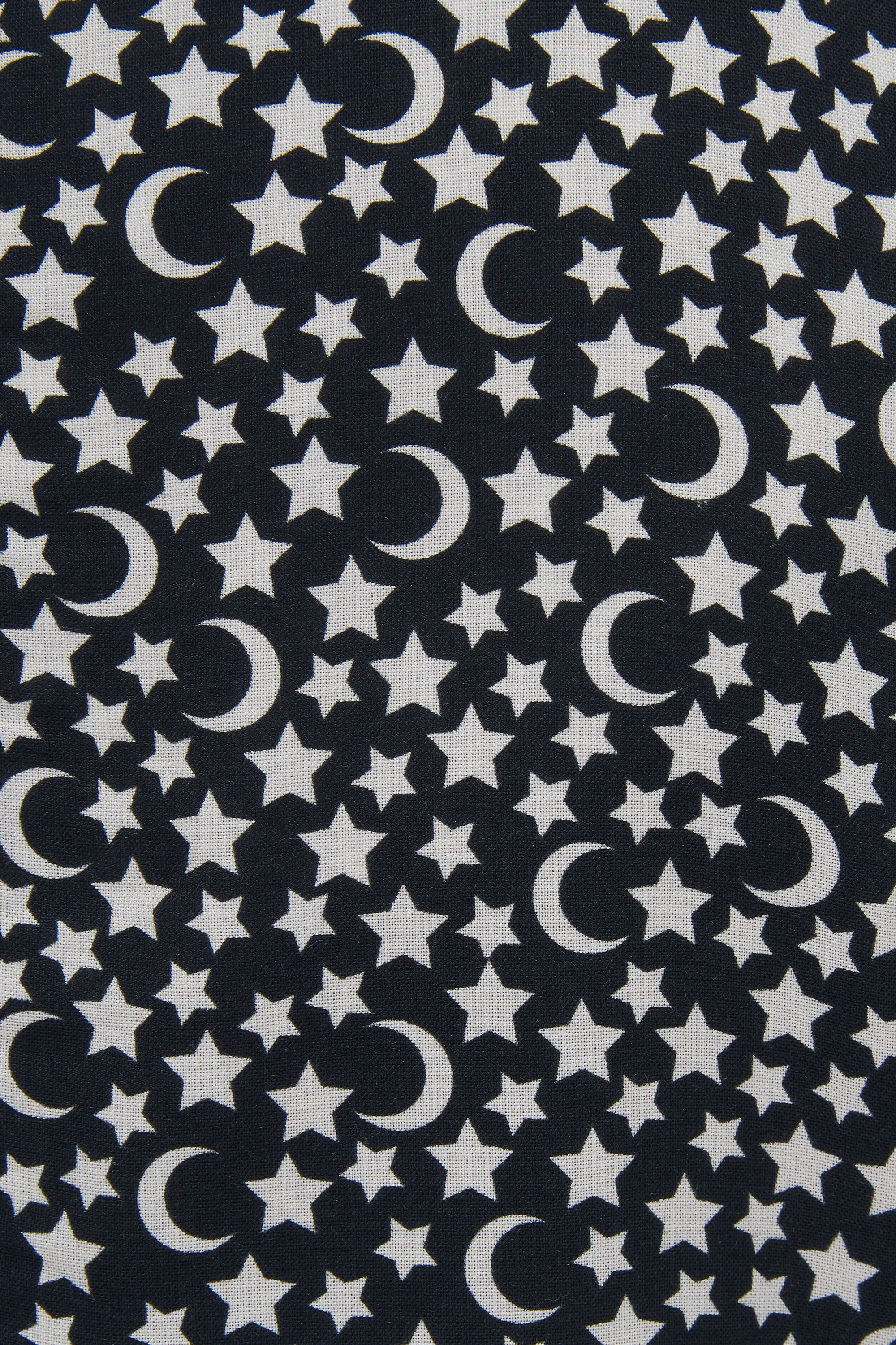 Nola Tiered Maxi Dress - Monochrome Moons & Stars